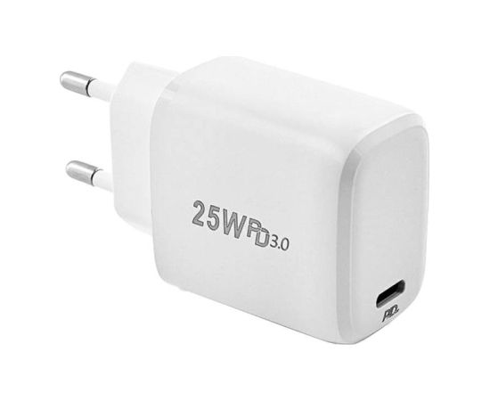 Fast charger Foneng EU40, USB-C, 25W (white)