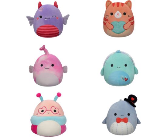 SQUISHMALLOWS Mīkstā rotaļlieta, Valentīndienas sērija, 19 cm