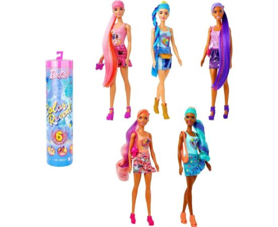 Lalka Barbie Mattel Color Reveal Seria Totalny Dżins (HJX55) Куклы и аксессуары
