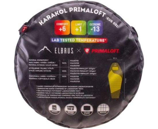 Elbrus Karakol Primaloft 92800407771 sleeping bag