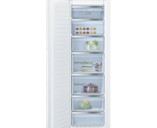 Bosch GIN81VEE0 s6 Saldētava, iebūvējama NoFrost 177cm FlatHinge