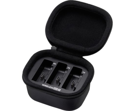 Rode Microphones Wireless GO II Charge Case, power bank (black, for two transmitters and one receiver)