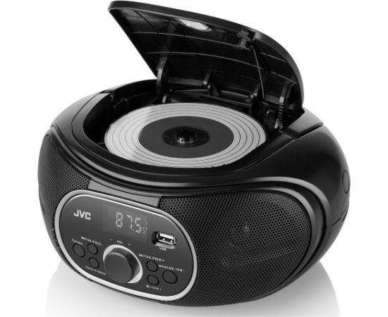 JVC RD-E221B Boombox black