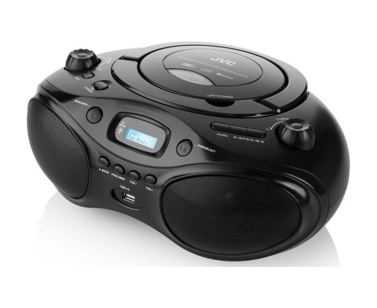 JVC RD-E661B-DAB Boombox black