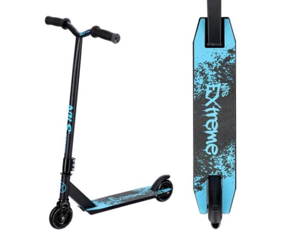 Triku skrejritenis HS138 BLACK-TURQUISE STUNT SCOOTER NILS EXTREME Самокаты и скейтборды