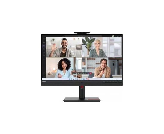 Lenovo THINKVISION T27HV-30/ 27" QHD/ 2560X1440/ ANTI-GLARE /16:9/ IR+RGB CAMERA/ INTEGRATED MICROPHONE/ SUPPORTS VESA MOUNT/ USB/ HDMI/ RJ45/ 3-YEAR WARRANTY