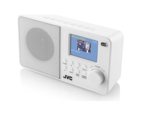 Radio JVC DAB RA-E611W-DAB white