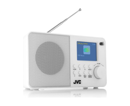 Radio JVC DAB RA-E611W-DAB white