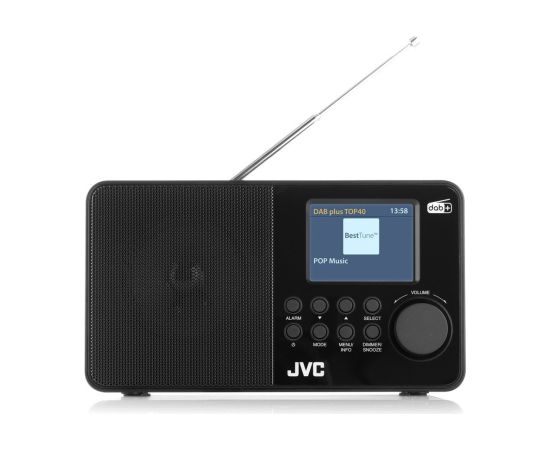 Radio JVC DAB RA-E611B-DAB black