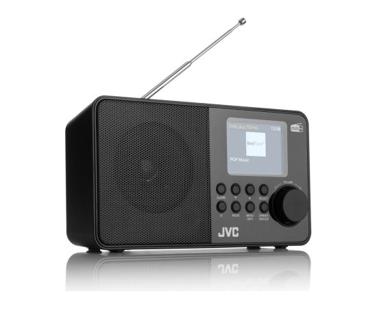 Radio JVC DAB RA-E611B-DAB black