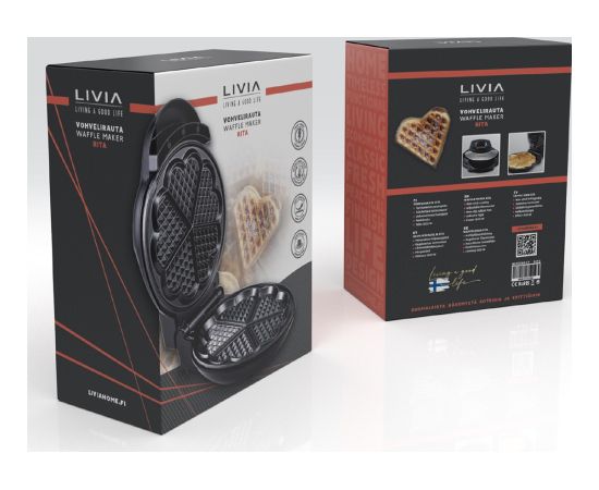 Waffle maker Livia WM518RST