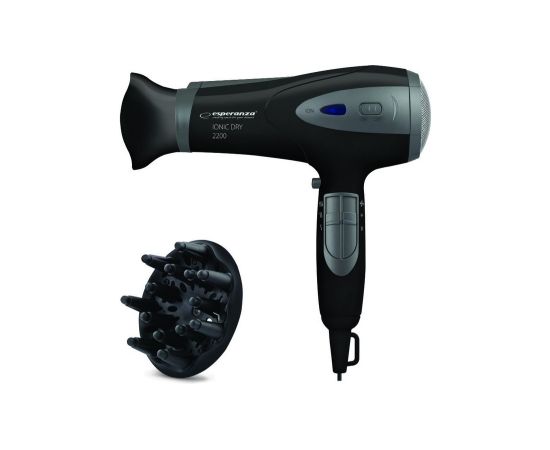 Esperanza EBH005K Hair dryer Black 2200 W