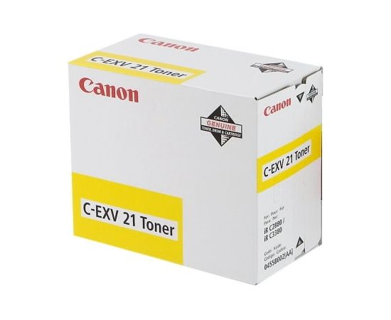 Тонер Canon С-EXV 21 желтый (0455B002)