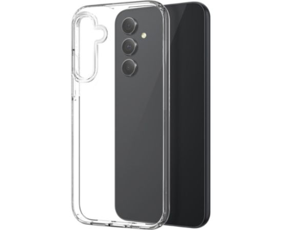 Mocco Ultra Back Case 1 mm Aizmugurējais Silikona Apvalks Priekš Samsung Galaxy A55 5G Caurspīdīgs