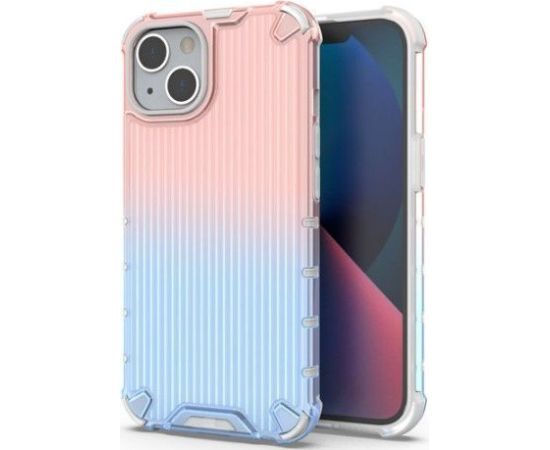 iLike Apple  iPhone 14 pink and blue armored Protect Case Blue