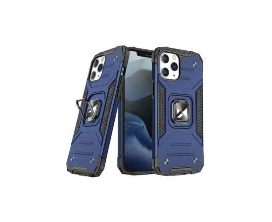 Wozinsky Apple  iPhone 13 Ring Armor Case Kickstand Tough Rugged Cover Blue