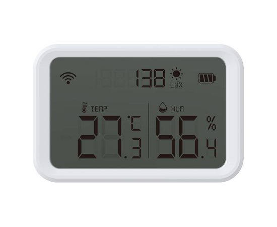 Smart Temperature and Humidity sensor NEO NAS-TH02W ZigBee Tuya with LCD screen