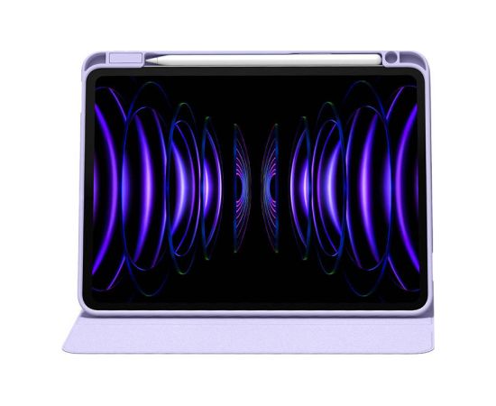 Baseus Minimalist Series IPad PRO 11"/Pad Air4/Air5 10.9" Magnetic protective case (purple)