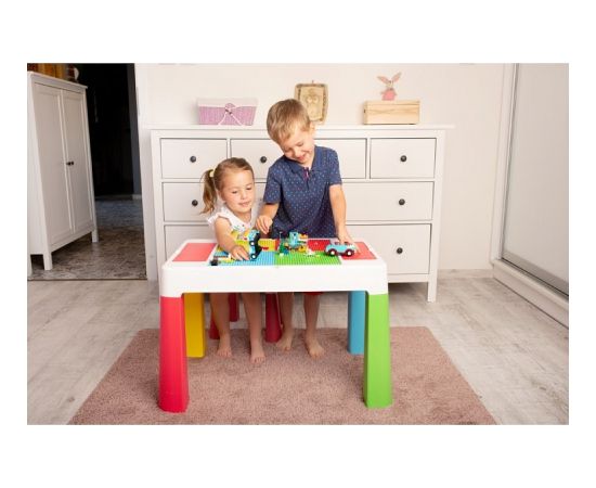 Tega Galdiņš+ 2 krēsliņi MULTIFUN grey MF-006-106