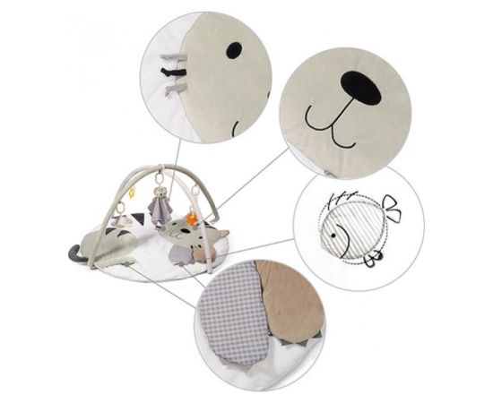 Attīstošais paklājiņš CUTE CATTY BabyOno 1475 Attīstošie paklājiņi