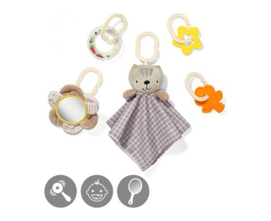 Attīstošais paklājiņš CUTE CATTY BabyOno 1475 Attīstošie paklājiņi