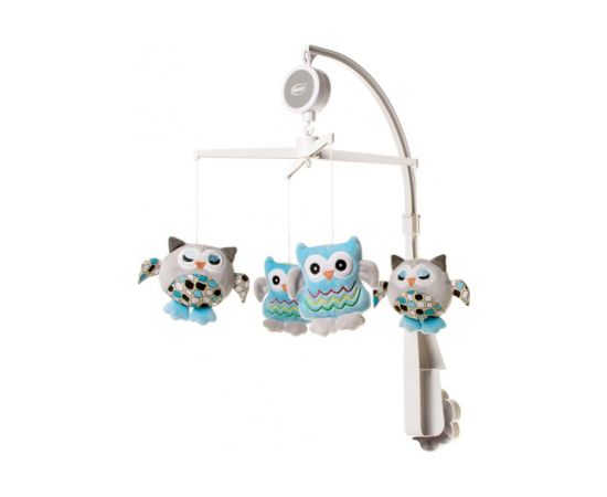 Karuselis OWLS blue 4BABY OB08 Play&Edu