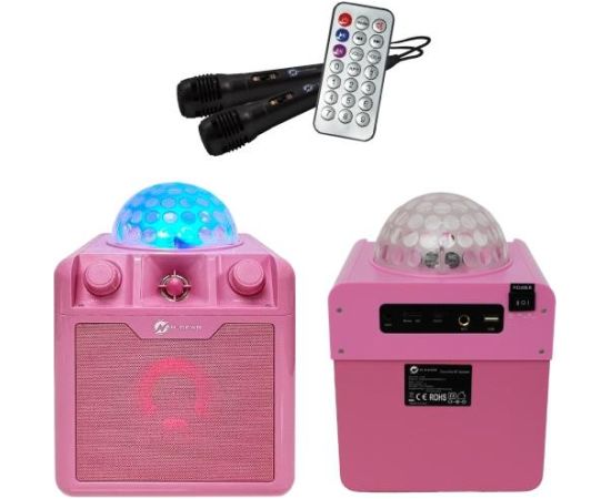 Portable Speaker N-GEAR DISCO BLOCK 410 PINK Pink Wireless Bluetooth DISCOBLOCK410P