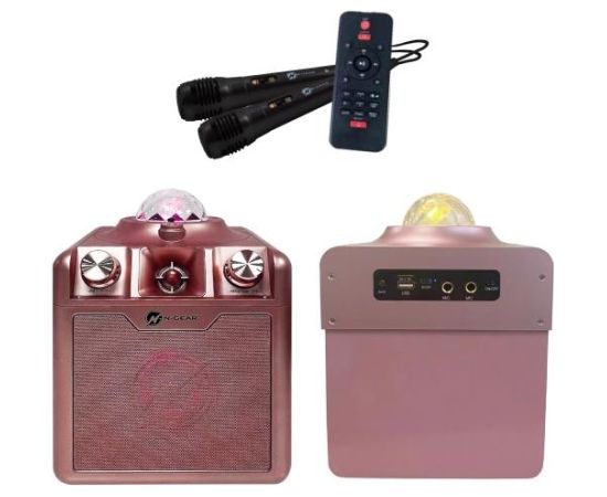 Portable Speaker N-GEAR DISCO STAR 710SP Pink Wireless Bluetooth DISCOSTAR710SP