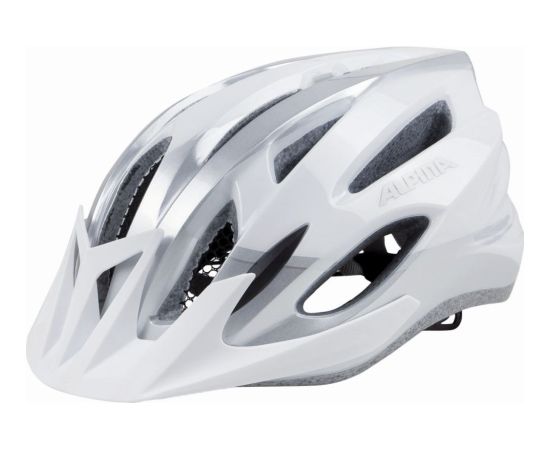 Bike Helmet Alpina MTB17 White & Silver 54-58 Велосипедные шлемы