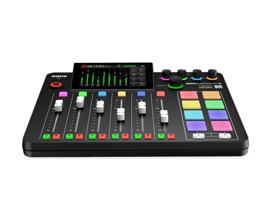 Rode RØDECaster Pro II Podcast production studio Music production station Black