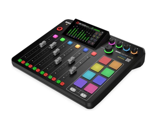 Rode RØDECaster Pro II Podcast production studio Music production station Black