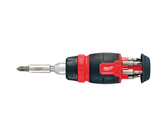 Skrūvgrieža rokturis Milwaukee 4932480581 + skrūvēšanas uzgaļi
