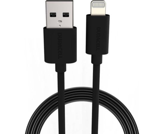 Cable USB to Lightning Duracell 1m (black)