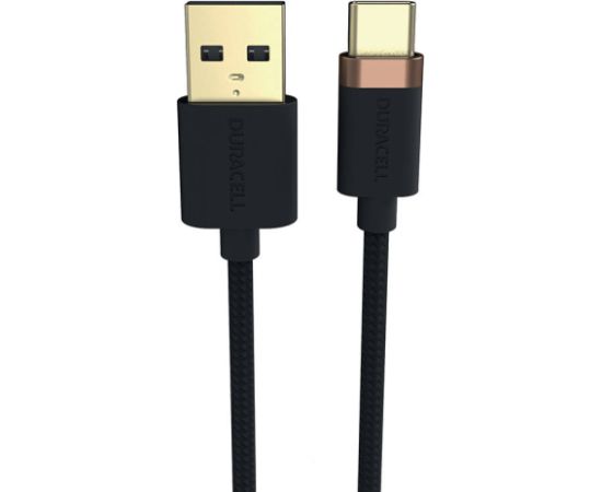 Duracell USB cable for USB-C 2.0 1m (Black)