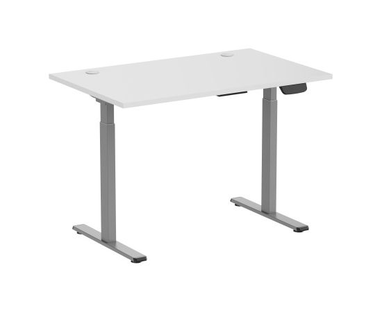 Adjustable Height Table Up Up Bjorn Gray, Table top M White Biroja galdi