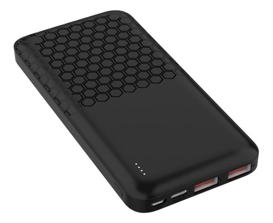 Platinet power bank 10000mAh PD QC, black (45931)