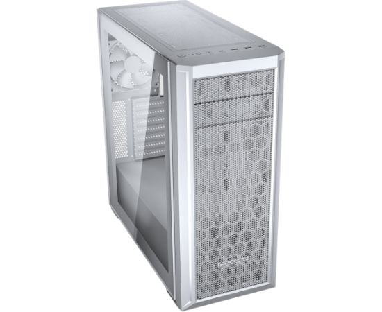 COUGAR | MX330-G Pro White | PC Case | Mid Tower / Mesh Front Panel / 1 x 120mm Fan / TG Left Panel