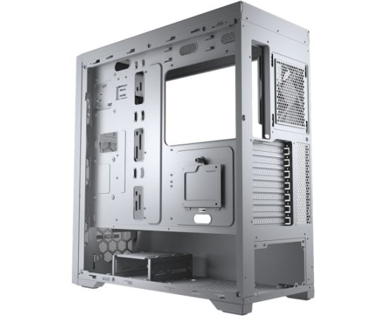 COUGAR | MX330-G Pro White | PC Case | Mid Tower / Mesh Front Panel / 1 x 120mm Fan / TG Left Panel