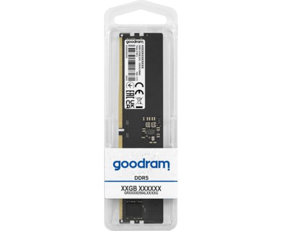 Goodram GR4800D564L40/32G memory module 32 GB 1 x 32 GB DDR5 4800 MHz ECC
