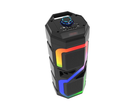 Tracer portable speaker Natrix 16W TWS bluetooth LED black TRAGLO47193