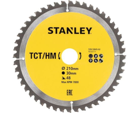 Griešanas disks Stanley STA13045-XJ; 210x30 mm; Z48