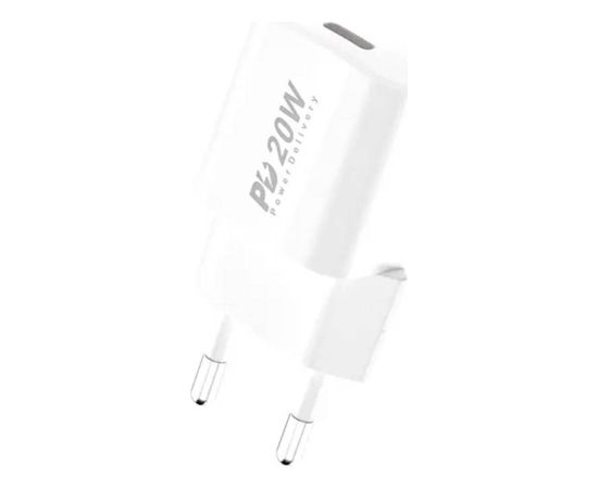 Wall charger Foneng EU38, USB-C, 20W (white)