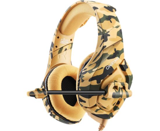 ONIKUMA K1-B Gaming headset (Yellow)