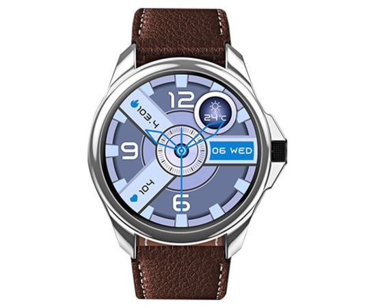 Smartwatch Blitzwolf BW-AT3 (brown leather)