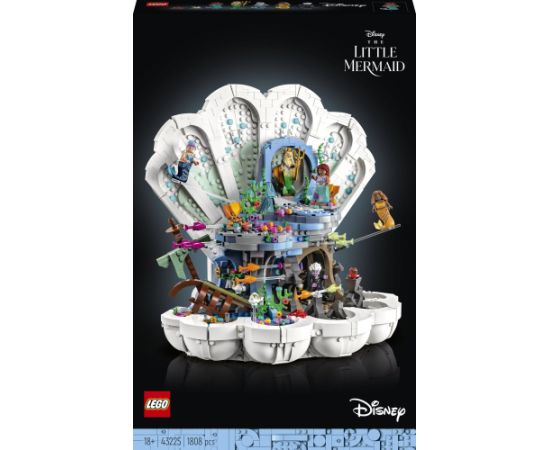 LEGO Disney Królewska muszla Małej Syrenki (43225)