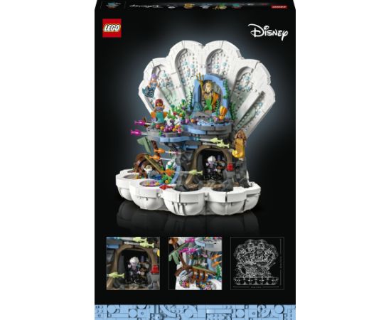 LEGO Disney Królewska muszla Małej Syrenki (43225)