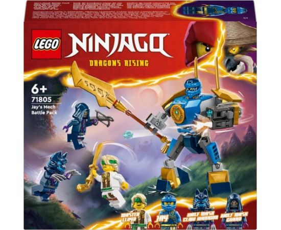 LEGO Ninjago Zestaw bitewny z mechem Jaya (71805)