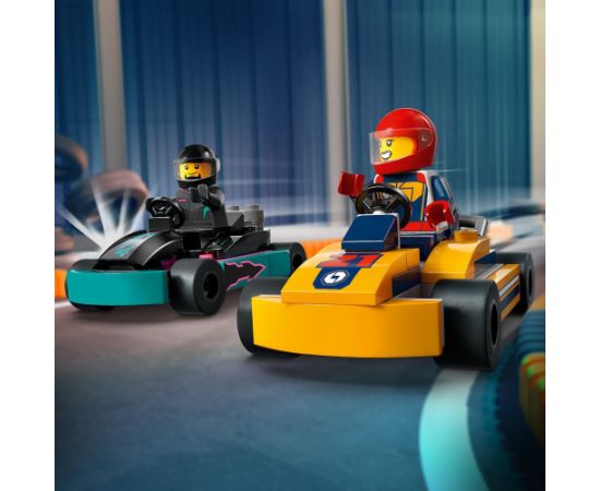 LEGO City kartingi un sacīkšu vadītāji (60400)