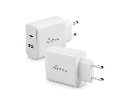 POWER ADAPTER USB/USB-C 43W/FAST MRMA113 MEDIARANGE