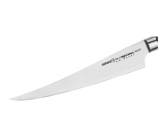 Samura MO-V Кухонный Нож для перфектного филе рыбы 218mm из AUS 8 Японской стали 59 HRC